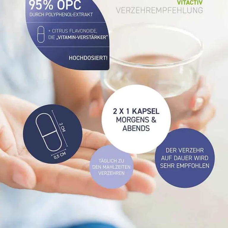 OPC 210 mg Kapseln, 100 St^Feelgood Best