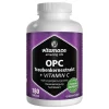 Vitamaze Opc-OPC Traubenkernextrakt hochdosiert + Vitamin C Kapseln, 180 St