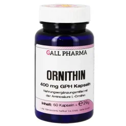 Ornithin 400 mg GPH Kapseln, 60 St^Hecht Pharma Sale