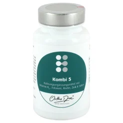 Orthodoc Kombi 5 Kapseln, 90 St- Vitamin B9 (Folsäure)|Vitamin B6 (Pyridoxin)