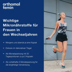 Orthomol Wechseljahre-Femin Kapseln, 180 St