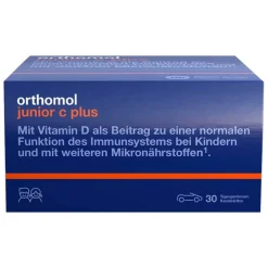 Orthomol Junior C plus Kautabletten Waldfrucht, 30 St-Kinder Multivitamine