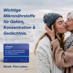 Orthomol Erschöpfung|Hirnleistung & Nerven-Mental Granulat / Kapseln 15 Tagesportionen, 1 P