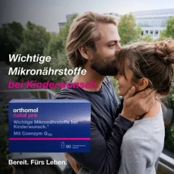 Orthomol Natal pre Kapseln, 90 St-Kinder Schwangerschaft|Kinderwunsch Tabletten