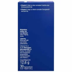 Orthomol Vitamin C (Ascorbinsäure)|Bakterienkulturen-pro 6 Kapseln, 30 St