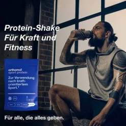 Orthomol Sport Protein Pulver Vanille, 640 g- Eiweiß