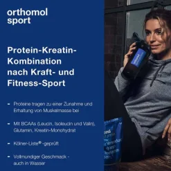 Orthomol Sport Protein Pulver Vanille, 640 g- Eiweiß