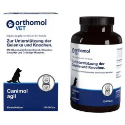 Orthomol Bewegungsapparat-Vet Canimol agil Kautabletten für Hunde, 120 St