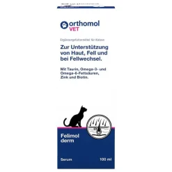 Orthomol Vet Felimol derm Serum für Katzen, 100 ml- Fell & Haut