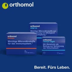 Orthomol Hirnleistung & Nerven-Vital F Grapefruit Granulat / Kapseln, 30 St