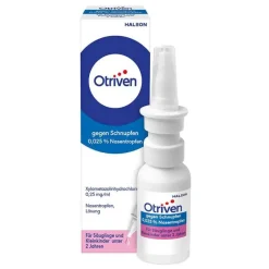 Otriven Nasentropfen Für Kinder|Schnupfen & Nasennebenhöhlen-gegen Schnupfen 0,025 % Nasentropfen für Babys und Kleinkinder, 10 ml