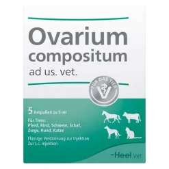 Heel Ovarium Compositum Ampullen vet. (für Tiere), 5X5 ml- Heel