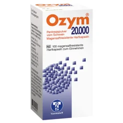 Ozym ® 20.000 Magensaftresistente Hartkapseln, 100 St- Verdauung