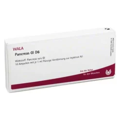 Wala Pancreas GL D 6 Ampullen, 10X1 ml- Magen & Darm