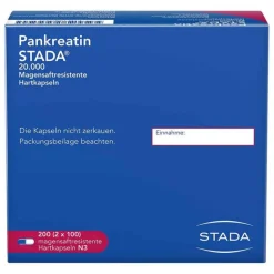 Stada Verdauung|Medikamente Gegen Blähungen-Pankreatin ® 20.000, 200 St