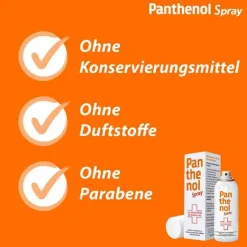 Panthenol ® Spray fördert die Wundheilung der Haut, 130 g- Wund- & Heilsalbe|Panthenol