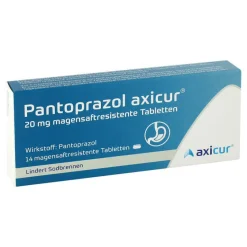 axicur Sodbrennen Medikamente|Pantoprazol-Pantoprazol ® 20 mg Tabletten , 14 St