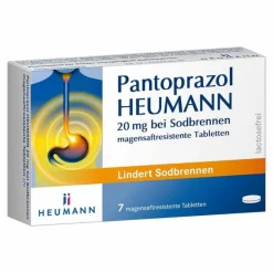 Heumann Pantoprazol 20 mg bei Sodbrennen, 7 St- Sodbrennen Medikamente|Pantoprazol