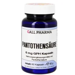 Pantothensäure 6 mg GPH Kapseln, 60 St^Hecht Pharma Hot