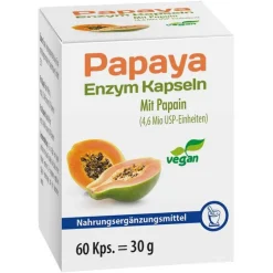 Papaya Enzym Kapseln, 60 St^Canea-Sweets New