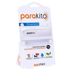 Para Kito Mückenschutz-Mückenschutz Armband Erwachsene weiß, 1 St