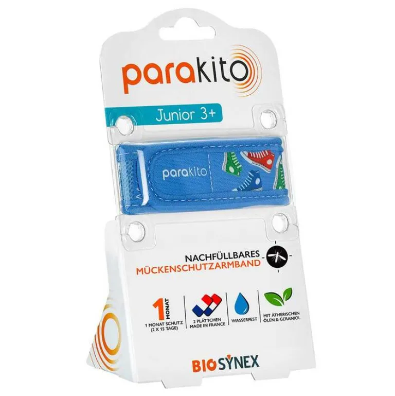 Para Kito Mückenschutz Armband Kids Sneakers, 1 St- Mückenschutz