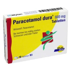 Paracetamol ® 500 mg Tabletten, 10 St^Dura Online