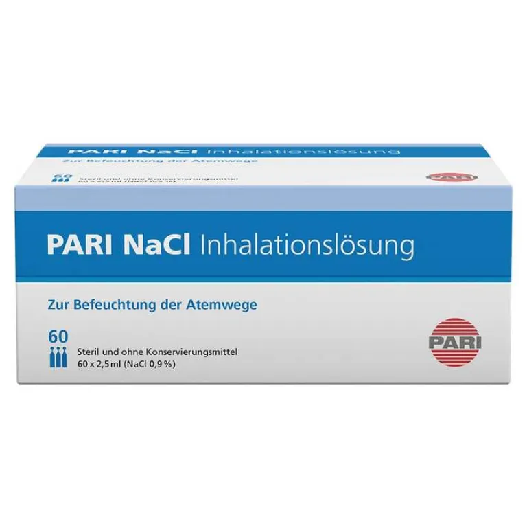 Pari Inhalate Kinder-NaCl Inhalationslösung Ampullen, 60X2.5 ml