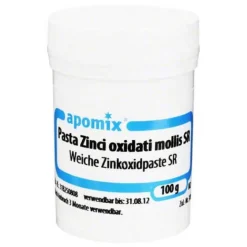 Apomix Haut|Zinksalbe-Pasta Zincioxidi Mollis SR, 100 g