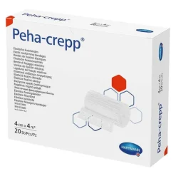 Peha-crepp Peha Crepp Fixierbinde 4 cm x 4 m, 20 St- Haft- & Fixierbinden
