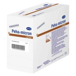 Peha-Micron latex Op-Handschuhe Größe 7,5, 50X2 St- Latexhandschuhe