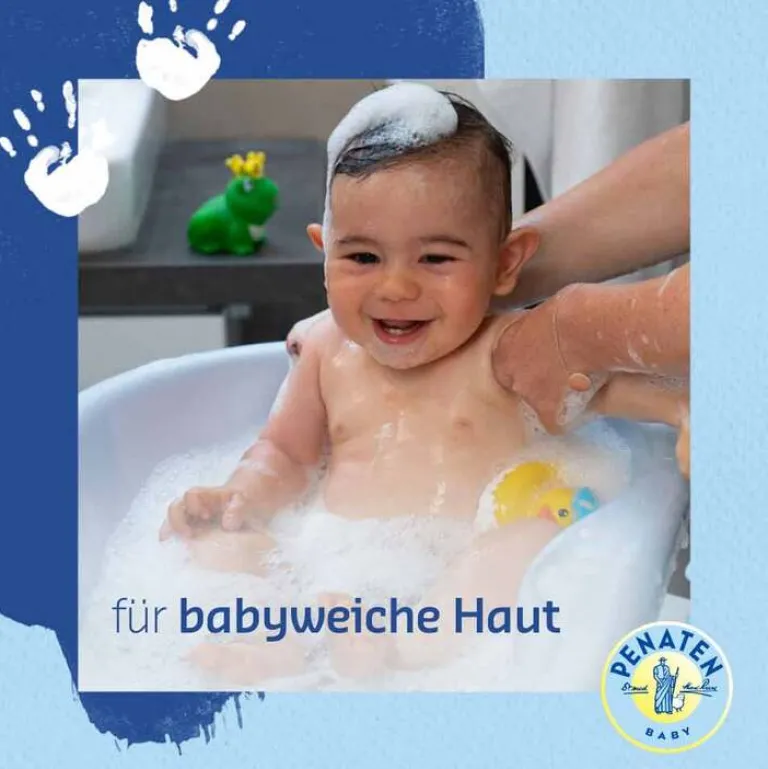 Penaten Baby Seife, 90 g- Haut- & Haarpflege