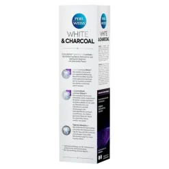 Perlweiss Zahnweiß-White & Charcoal Zahncreme, 75 ml