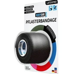 Pflasterbandage latexfrei Med schwarz, 1 St^Buddycare Sale