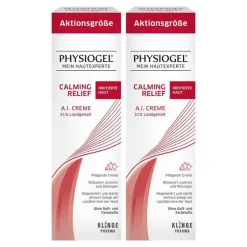 Physiogel Calming Relief A.I.Creme für irritierte , 2x200 ml- Trockene & Sensible Haut