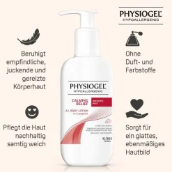 Physiogel Calming Relief A.I. Body Lotion für irritierte Haut, 400 ml- Trockene & Sensible Haut