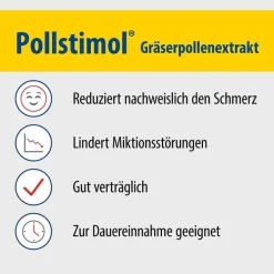 Pollstimol Hartkapseln, 60 St- Prostata Medikamente