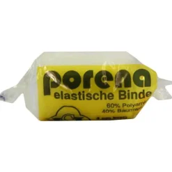 Erena Mullbinden-Porena elastische Mullbinde binde 4cm Cello weiß, 1 St