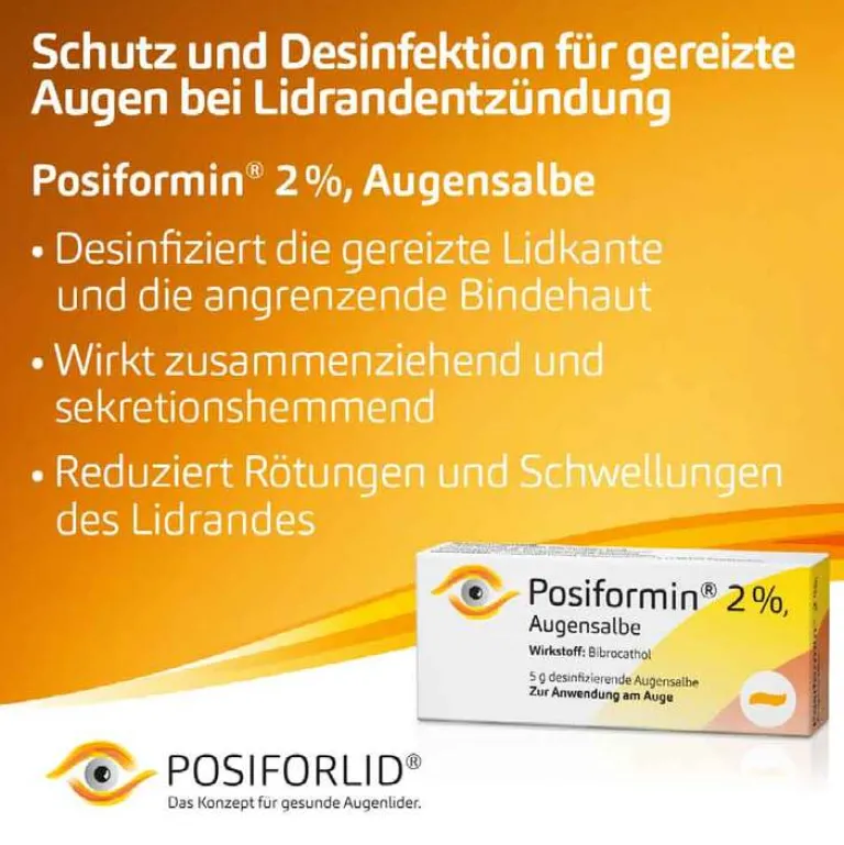 Posiformin® 2%, Augensalbe, 5 g^Posiforlid Clearance