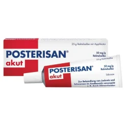 Posterisan akut 50 mg/g Rektalsalbe, 25 g- Hämorrhoiden Salbe|Lidocain