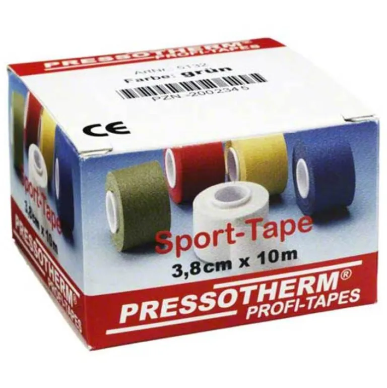 Pressotherm Kinesio Tape-Sport-Tape 3,8cmx10m grün, 1 St