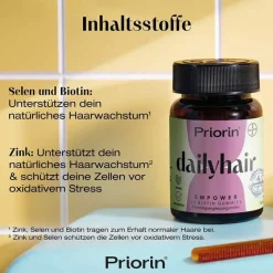 Priorin dailyhair Empower Gummies, 30 St- Mikronährstoffe