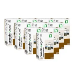 Dr. Loges Procain-Procain-Loges 1% Injektionsflasche, 10X100 ml