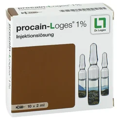 Dr. Loges Procain-Loges 1% Injektionslösung Ampullen, 10X2 ml- Procain