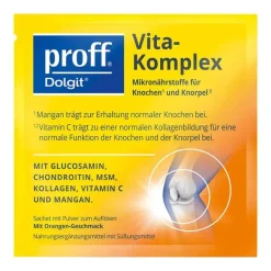 Dr. Theiss Kollagen|Glucosamin-Chondroitin-Proff Dolgit Vita-Komplex Pulver, 30X12 g
