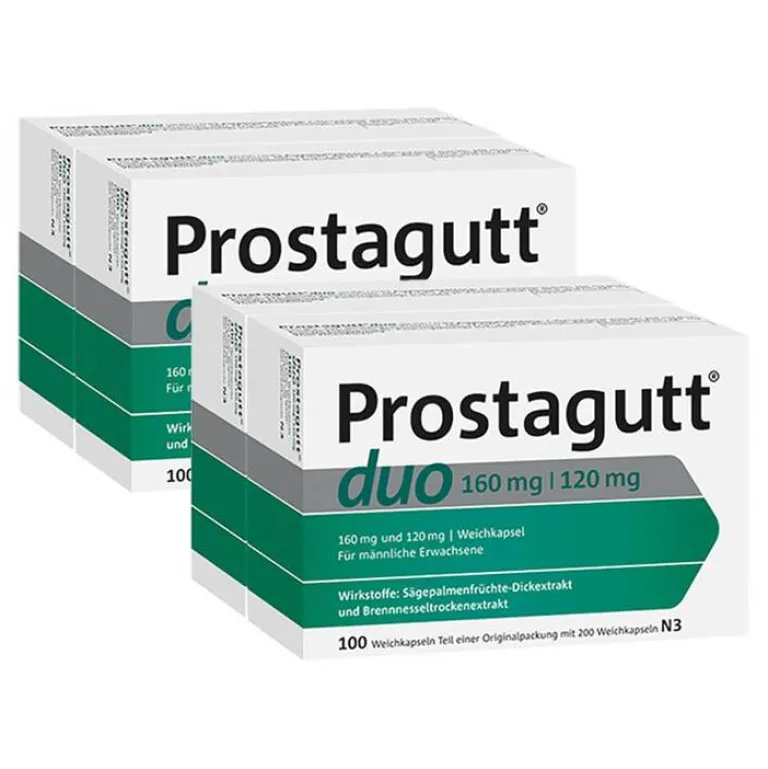 Prostagutt duo 160 mg/120 mg Weichkapseln, 2x200 St- Prostata Medikamente