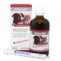 Alfavet Pulmo Alfa für Hunde und Katzen, 100 ml- Aufbau & Leistung|Aufbau & Leistungssteigerung
