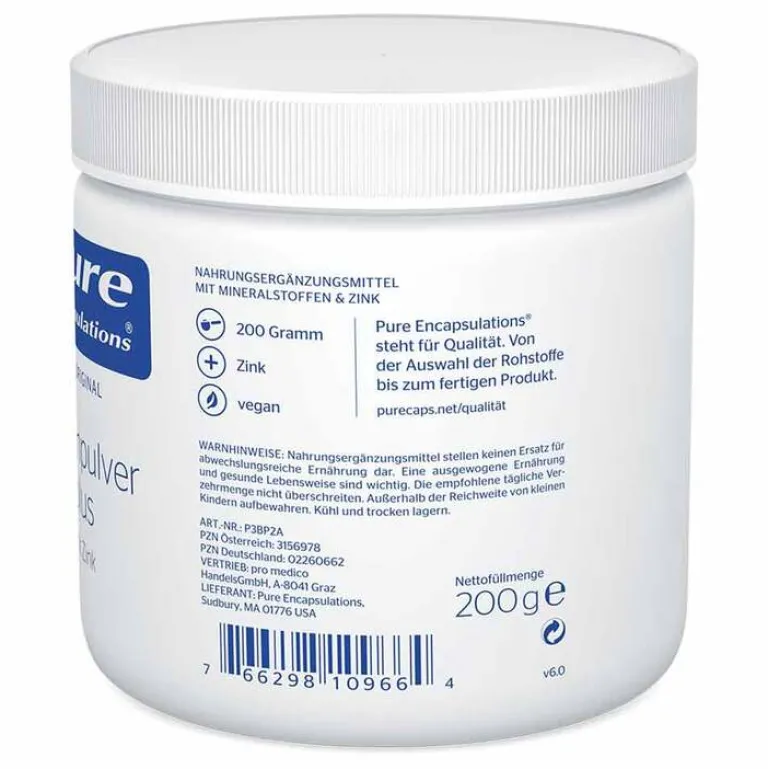 Pure Encapsulations Basenpulver plus , 200 g- Säure-Basenhaushalt