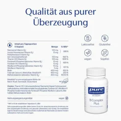 Pure Encapsulations Hirnleistung & Nerven-B-Complex Plus Kapseln, 60 St