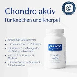 Pure Encapsulations Glucosamin-Chondroitin-Chondro aktiv Kapseln, 60 St